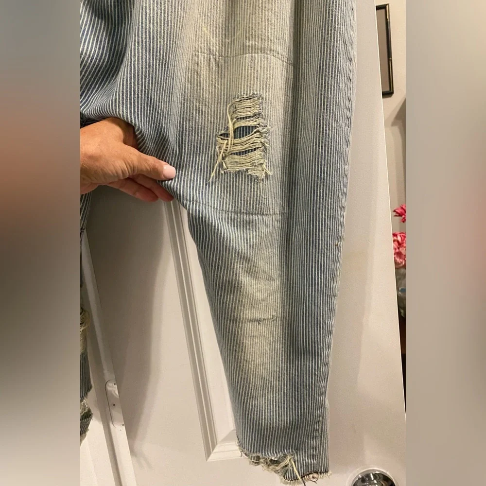 Magnolia Pearl minor striped denim harem jeans - Picture 8 of 8
